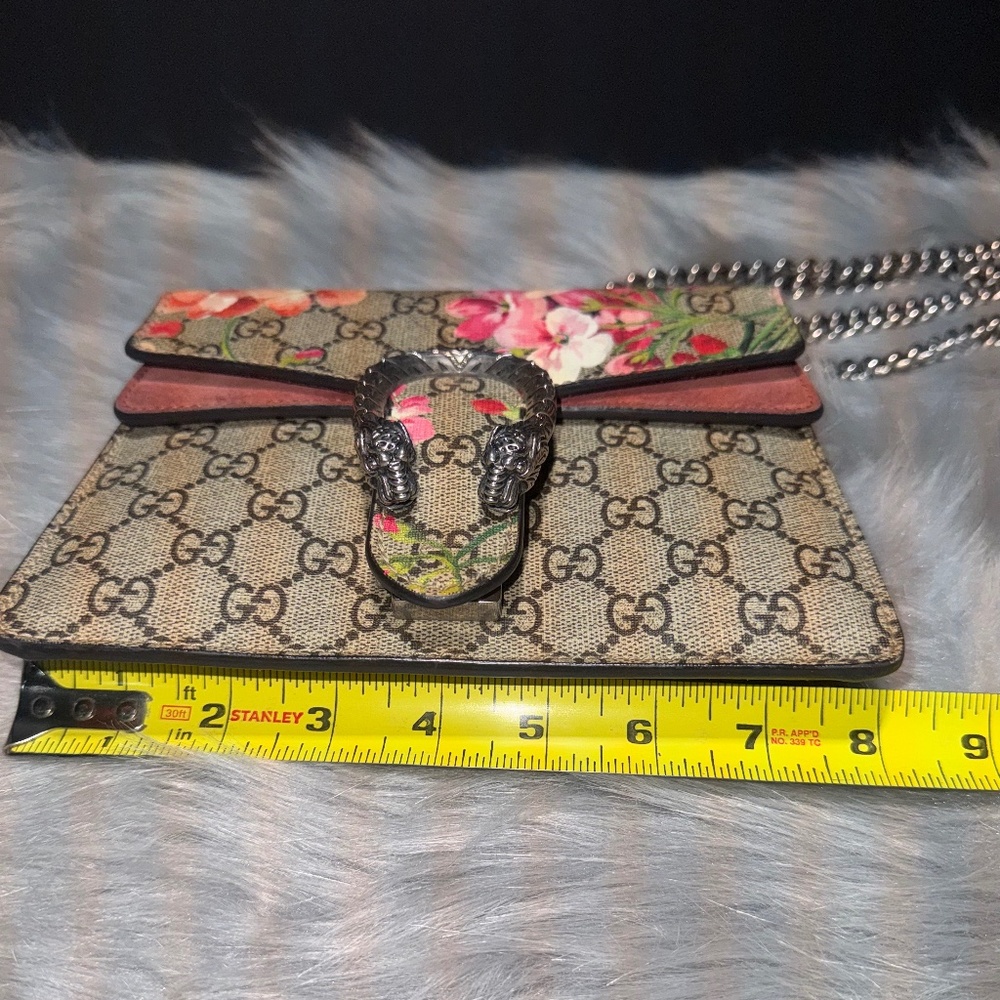 ***SOLD***Gucci Supreme Red Bloom Dionysus Shoulder/Crossbody - Picture 14 of 14